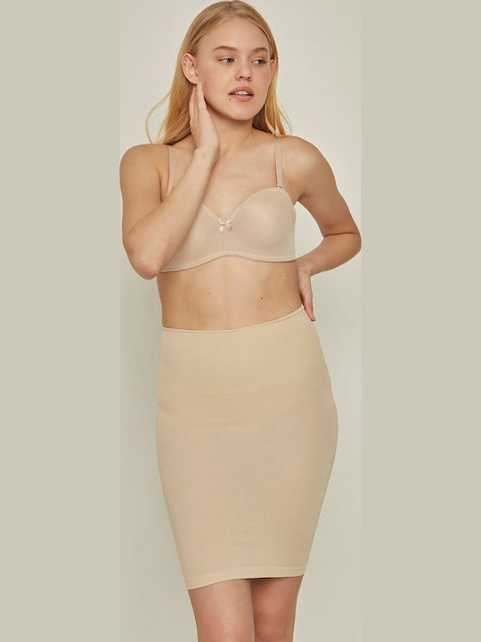 Seamless Beige Waist Tightening Corset
