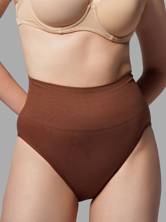 Tightening Slip Seamless Brown