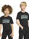 Tricou Pentru Copii Negru Adidas