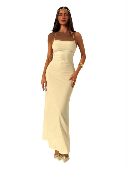 Woman's Fashion Φόρεμα All day Λευκό