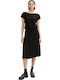 Midi Dress Deep Black