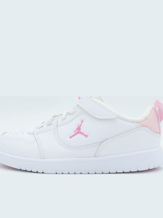 Jordan Sneakers Παιδικά Sneakers με Σκρατς Λευκά