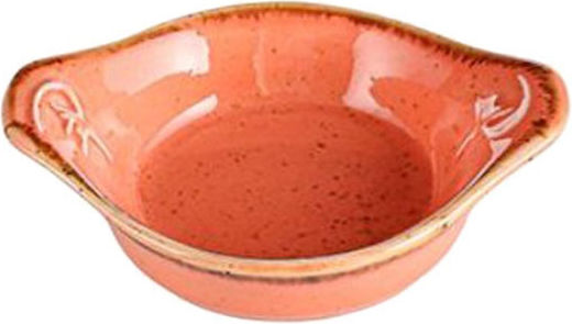 Porland Seasons Serving Bowl for Dip Round Porcelain Orange with Diameter 7cm