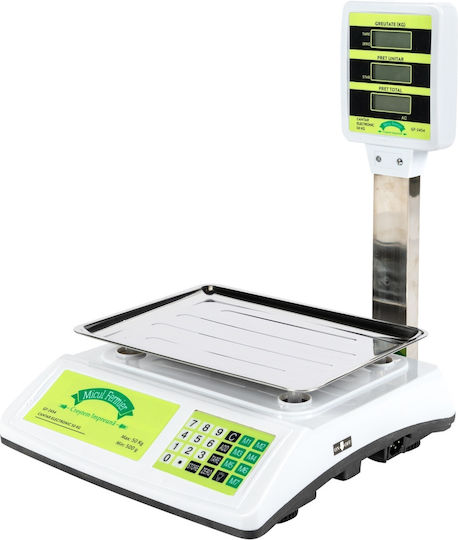 Cântar Electronic Profesional cu Capacitate de Cântărire 50kg