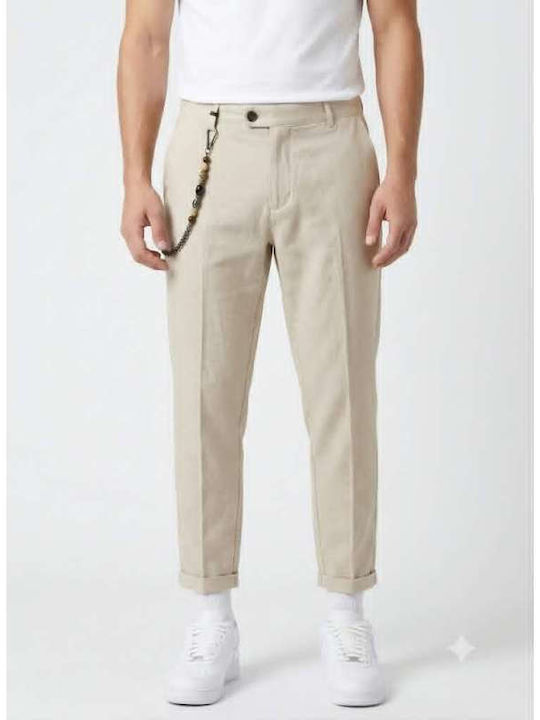Herrenhosen in Slim Passform Beige