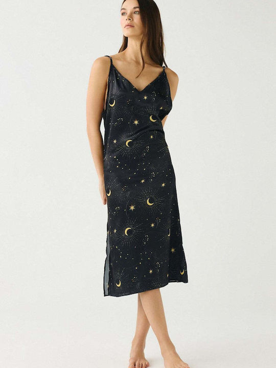 Summer Women's Satin Nightgown