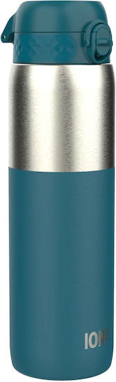 Ion8 Recyclable Thermos Stainless Steel Bottle 1.2lt Deep Teal