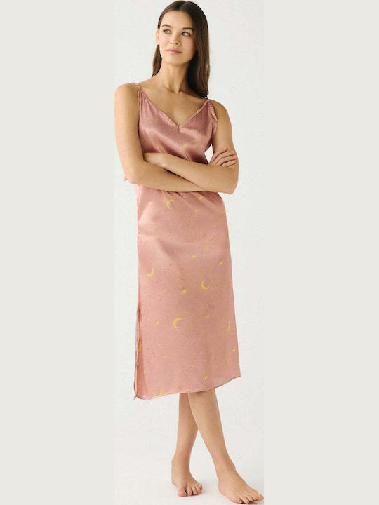 Summer Women's Beige Nightgown