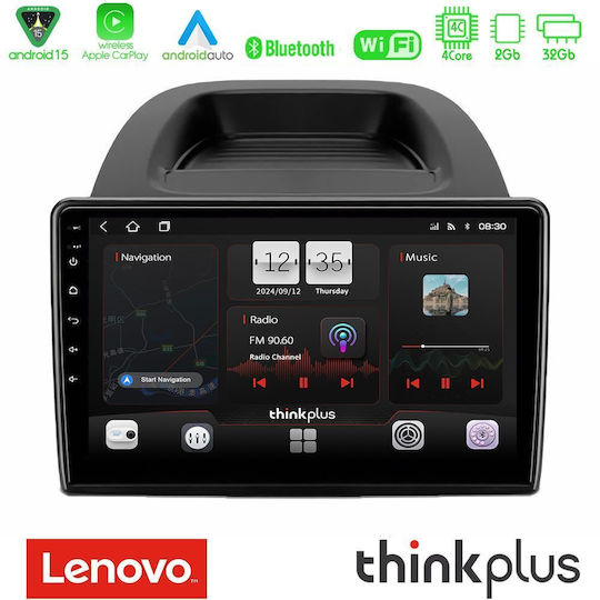 Lenovo Ηχοσύστημα Αυτοκινήτου για Ford EcoSport 2018-2020 (Bluetooth/USB/AUX/WiFi/GPS/Apple-Carplay/Android-Auto) με Οθόνη Αφής 10"