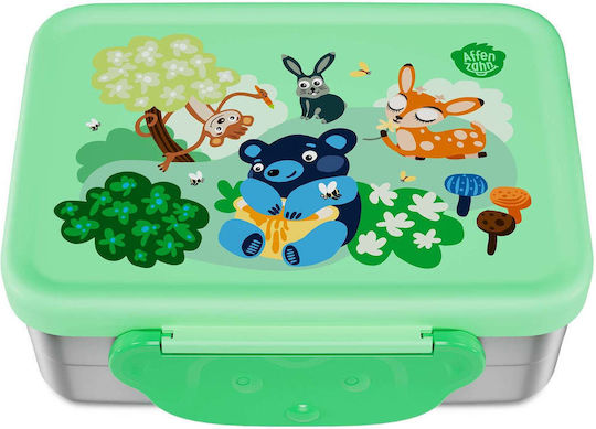 Affenzahn Edelstahl Kinderlebensmittelbehälter Mighty Meadow
