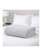 Adam Home Waffle Κουβέρτα Πικέ Μονή 165x240εκ. Γκρι