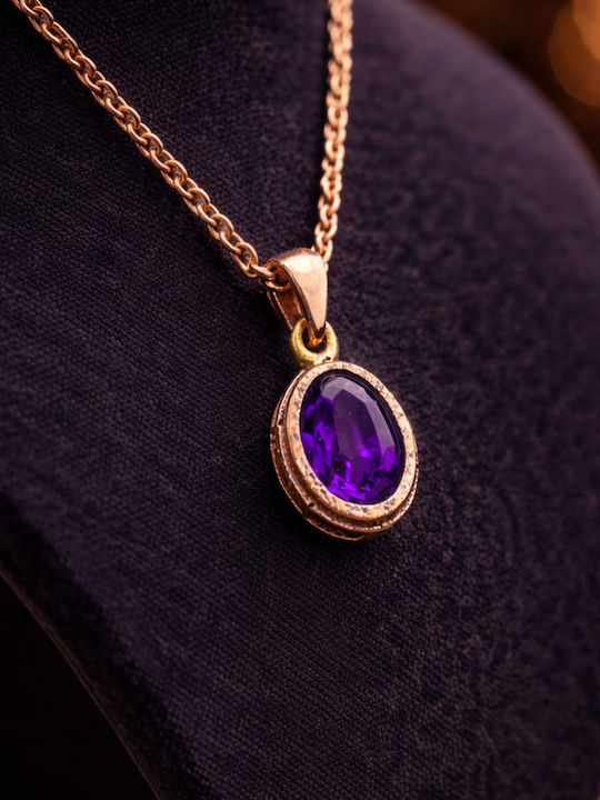 Necklace for Photography Purple