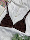 Enpapa Bralette Bra Without Underwire Triangular Silhouette Supportive Design Microfiber · Enp-020973-v12060