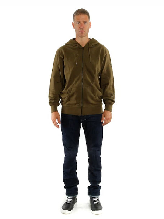 Ζακέτα με Κουκούλα Military-olive/black