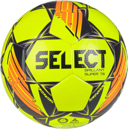 Select Sport Brillant Super Tb Soccer Ball Yellow