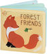 A Little Lovely Company Water Coloring Book And Water Puzzle: Forest Friends Bath Toy