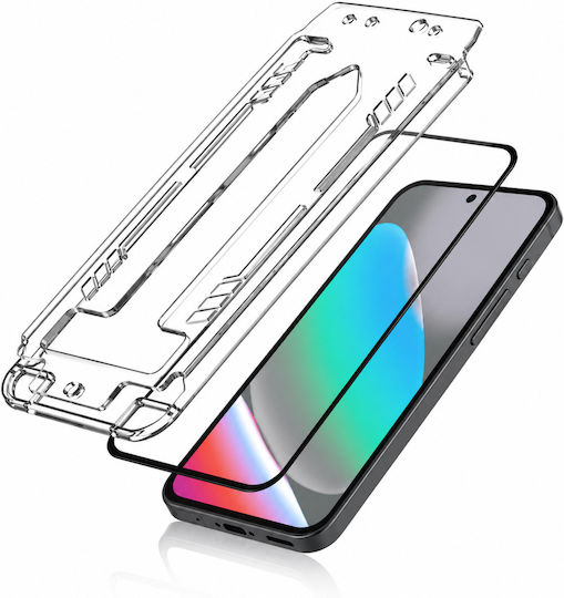 3mk Set 2 Folii Protectie Telefoane 9h Tempered Glass Google Pixel 10 Pro Aplicator Negru Transparent