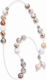 Handmade Worry Beads from Beige Agate