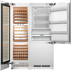 Bertazzoni Rwbm6075s5fpns Frigider Congelator Încorporat + Refrigeratoare Comerciale Pentru Vin Alb