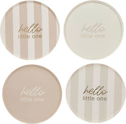 Хартиени Плочи "hello Little One" Бежови Крем 8 Бройки Хартиени Плочи "hello Little One" Бежови Крем 8 Бройки