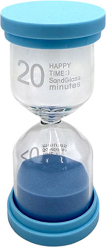 Sky Blue Hourglass Wedding Favor Decoration 4.2x10cm Kleps1s Riniotis Rin-kleps1s
