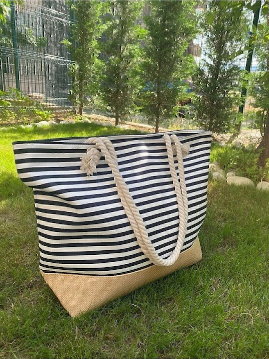 Enpapa Korbweide Strandtasche Beige
