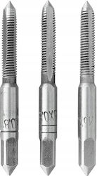 Geko Complete Set M5 X 0.8mm Hand Taps 3pcs 100/200 Geko Complete Set M5 X 0.8mm Hand Taps 3pcs 100/200