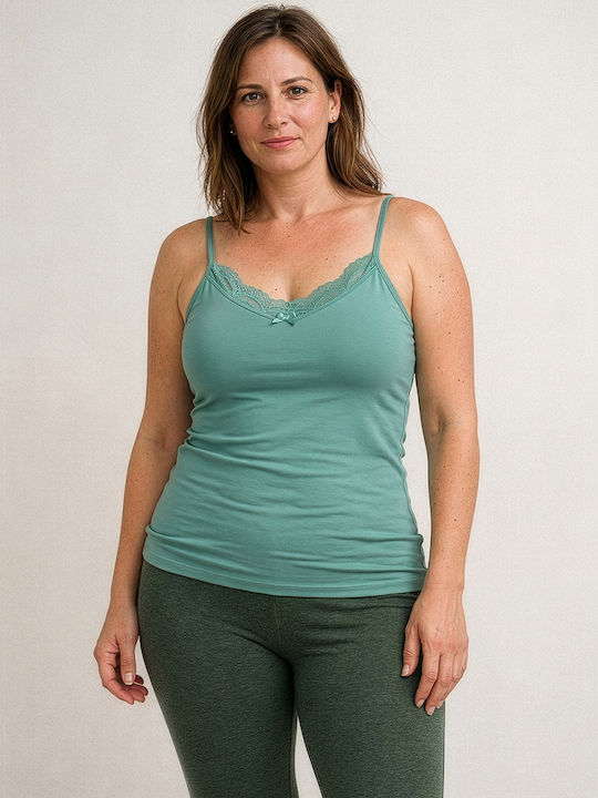 Sleeveless Cotton Women's T-Shirt