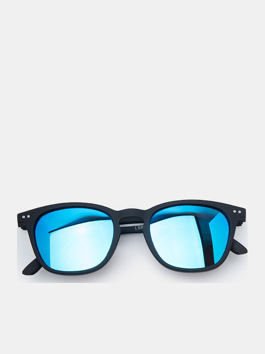 Luigi Men's Sunglasses With Light Blue Frame And Light Blue Lens 4862330