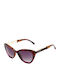 Prive Revaux Unisex Sunglasses With Brown Frame And Purple Lens