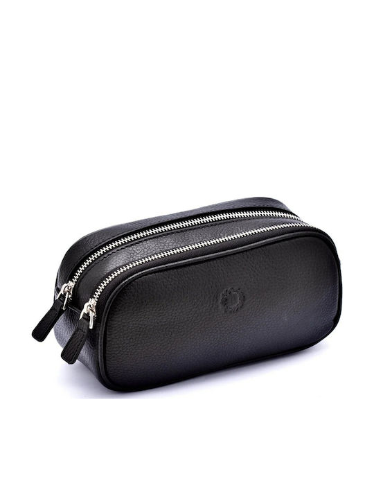 Leather Men's Handbag Black