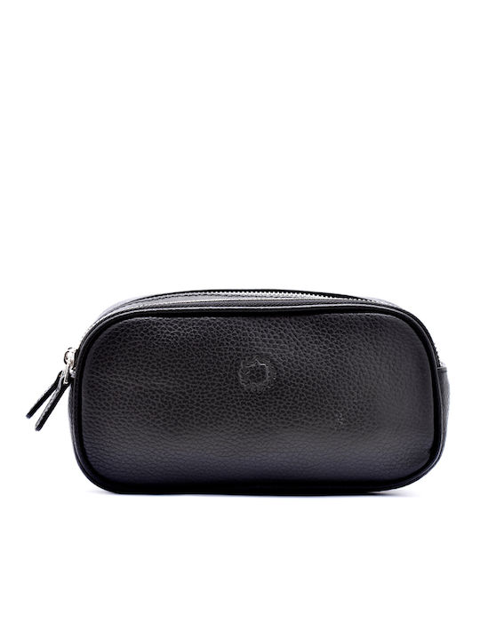 Leather Men's Handbag Black