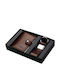 Hiker Leather Men's Wallet Set with RFID Brown