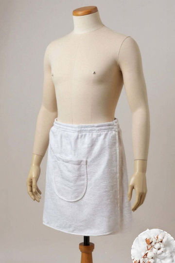 SteweHome Cotton White Beach Towel