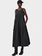 Summer Slip Dress Black