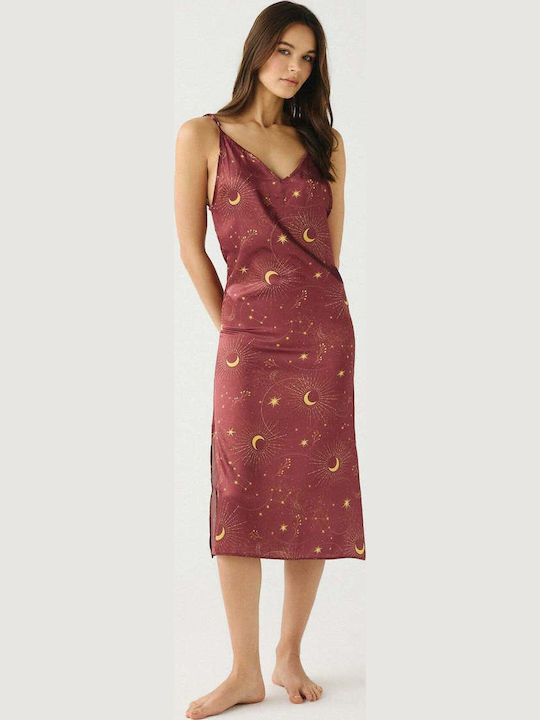 Summer Women's Satin Nightgown