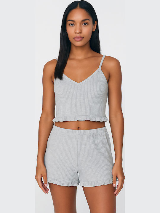 Summer Women's Cotton Pyjama Set