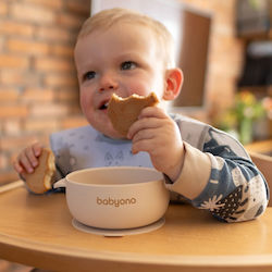 Babyono Bol De Mâncare Din Silicon Albastru