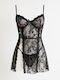 Enpapa Bright Lace Details Black