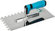 Notched Trowel 280*130mm D10*10mm Stainless Steel Detoolz