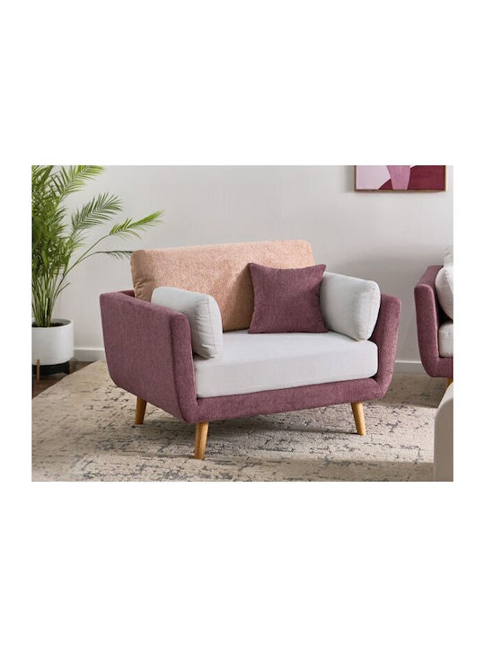 Berwyn 3381 Polythróna Rotativă Roz 83x89x119cm