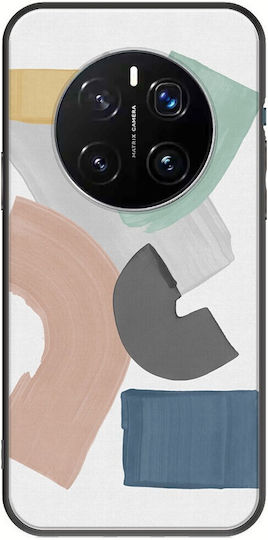 Θήκη Pastel Paint Blocks Honor Magic7 Pro Black Tpu Μαύρη Σιλικόνη