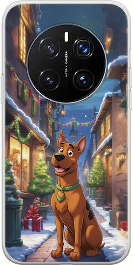 Калъф Xmas Cartoons Scooby Doo Honor Magic7 Pro Гъвкав TPU Прозрачен Силикон