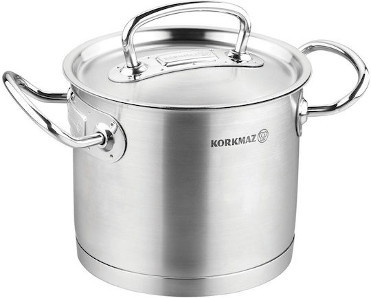 Korkmaz Proline Rostfreier Stahl Marmite 5lt / 20cm