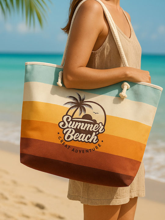 Stoff Strandtasche Mehrfarbige