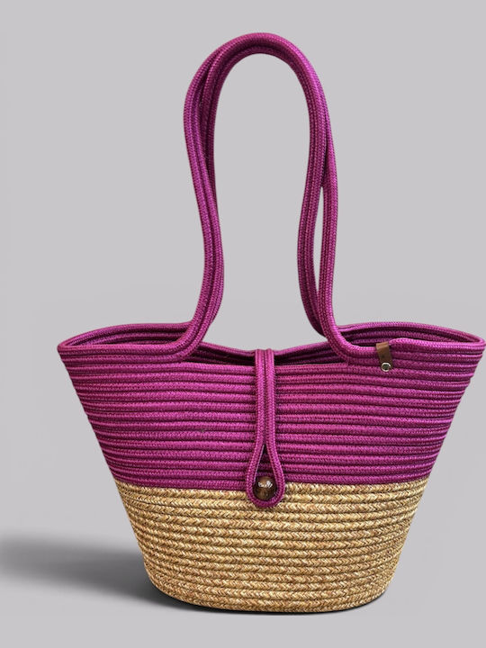 Korbweide Strandtasche Mehrfarbige