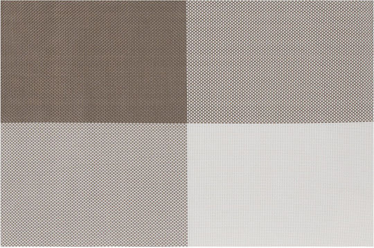 Σουπλά Καφέ 45x30cm 4τμχ
