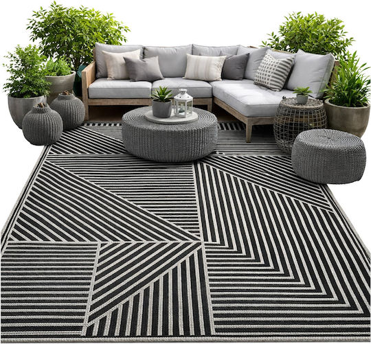 Strado Außenbereich Rechteckiger Outdoor-Teppich 140x200cm