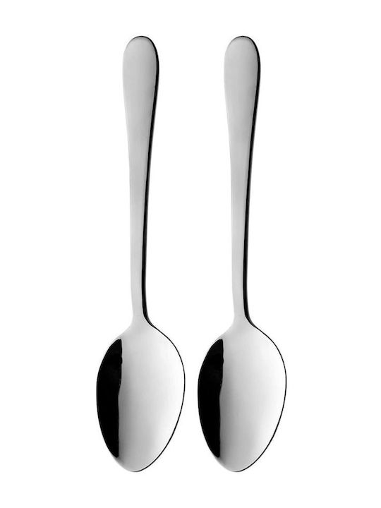 Grunwerg Windsor Set Linguri Desert / Înghețată Oțel Inoxidabil Argintii 18.5cm 2 Bucăți