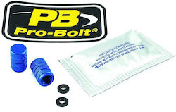 Capace De Supapă Albăstrui Din Aluminiu Pro Bolt